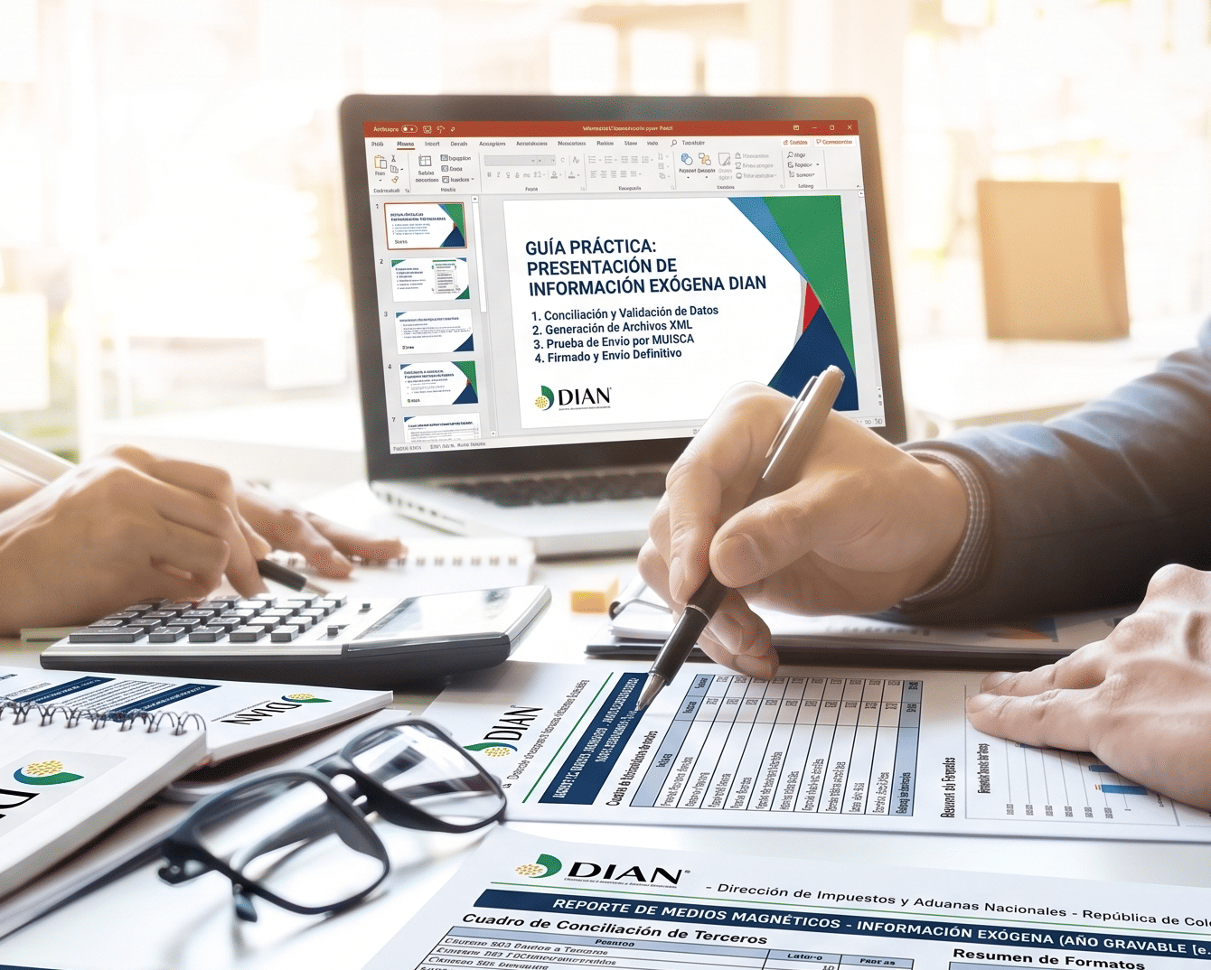 Información exógena DIAN en Colombia - Tributarista Digital